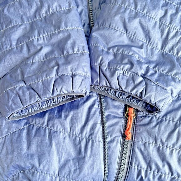 Columbia Omni-Heat Quilted Blue Puffer Jacket Women Size Large Full Zip Packable - Picture 8 of 12